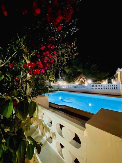 Villa Con Piscina Gigante Sant Francesc de s'Estany Exterior foto