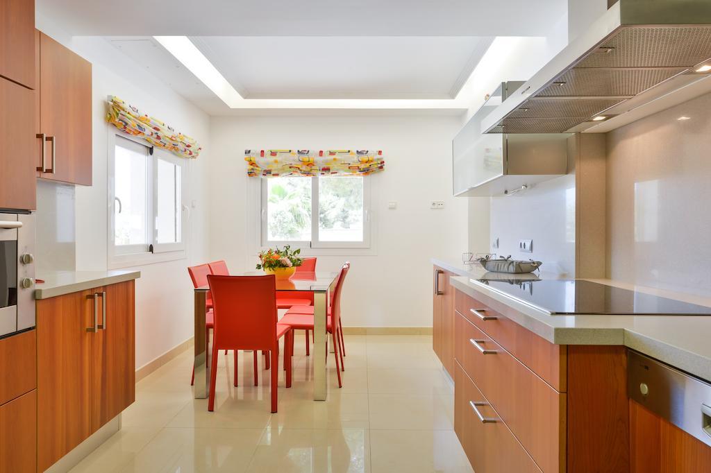 Villa Con Piscina Gigante Sant Francesc de s'Estany Habitación foto
